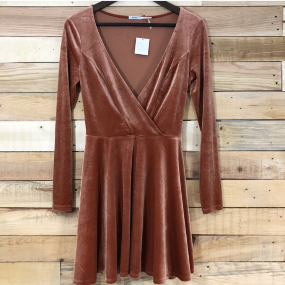 Kimchi Blue rust dress